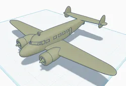 Vehicles & Machinery STL Descărcare - Lockheed model 10e Electra - Guythatprintsthings7