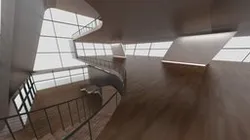 VR art Gallery 5 baked