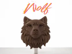 Wolf Head – Ready-to-Hang Wall Sculpture
