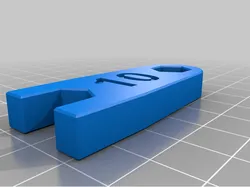 10mm spanner wrench for M6 hex bolts