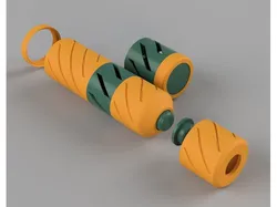 3D Printable Pro Micro Based Push Button
