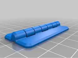 Basic Print-in-place hinge