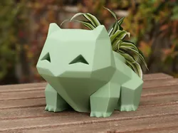 Bulbasaur Planter - Low-poly Edition