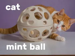 cat mint ball