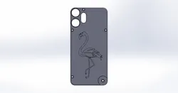 Flamingo Cover für das Handy CMF Phone 2 Pro
