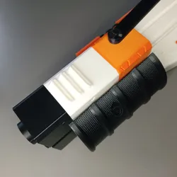 Front Grip + String Cover --- BARNACLE Stringer Blaster (Leedle Dynamics)