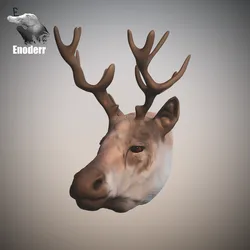 Gratis Characters & Creatures STL indir - Reindeer - Enoderr