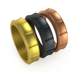 Gratis Jewelry & Accessories STL indir - AC-MENS-RING-056 - AYUSH CRATION