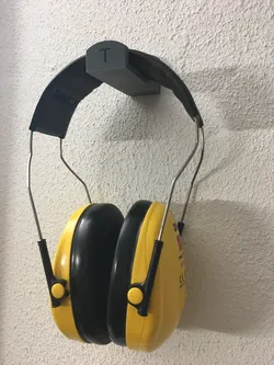 Headphone Holder with Initials