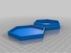 Hex Box with Lid