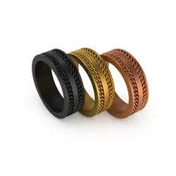 Jewelry & Accessories STL indir - AC-MENS-RING-052 - AYUSH CRATION