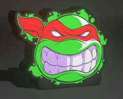 LightBox – Raphael Enfurecido: Tortugas Ninja en modo furia