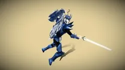 Low Poly Dark Angel