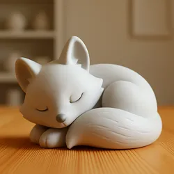 Lying fox