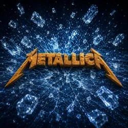 Other STL Descărcare - Metallica Rock band logo - Nelea N²C³R