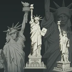 Other STL تنزيل - Statue of Liberty Anatomical Edition - RuslanOz