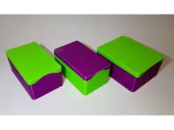Parts Box With Notched Lid