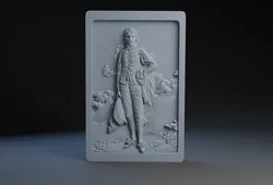 The Blue Boy 3d Plaque : Painting by Thomas Gainsborough