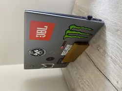 Vertical table laptop stand