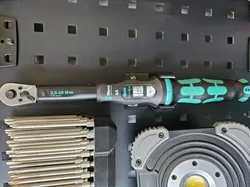 Wera Click-Torque A5 tool holder - perforated panel (10x10mm)