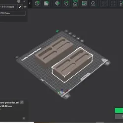 3D printer bestanden | 3MF | climbing hangboard