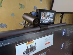BenQ ScreenBar Halo top plate for webcam and screen