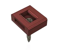 Cable Tie Mount – Screws or Adhesive