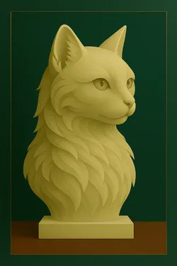 Cat – Cute or Realistic 3D Figurine