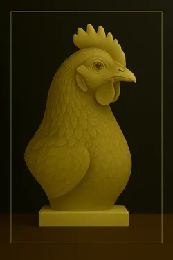 Chicken – Farm Animal Sculpture