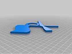Color Guard keychain