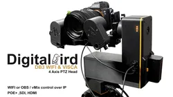 Digital Bird DB3_VISCA  Pan Tilt head with support for OBS & vMix