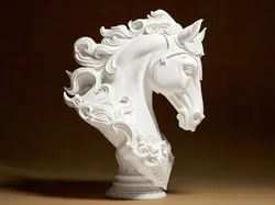 Elegant Horse Sculpture