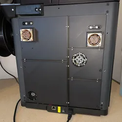 Flashforge Adventurer 5M - Back Panel w/ 40mm Fan Mounts