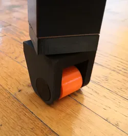 Furniture Roller - Castor - Smooth 360 ° Rotation - Suitable for IKEA Lack - Möbelrolle