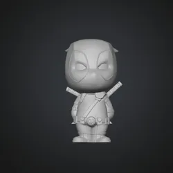 gratuită de Characters & Creatures STL Descărcare - Dead pool Chibi - Stanger JW