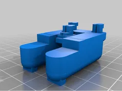 HP Test Equipment Foot - Standard Height (with lip)