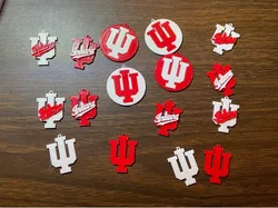 Indiana Hoosiers Christmas Ornaments