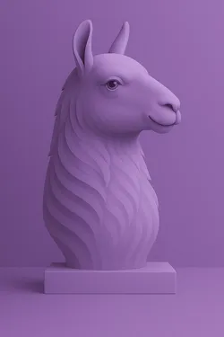 Llama – Cute Andean Animal Figurine