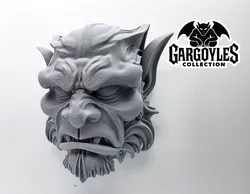 Scowling Gargoyle Face - Wall Mount