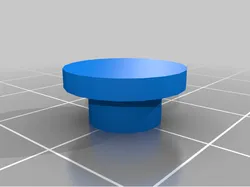 Simple magnetic mask hanger (for 3mmx6mm magnet)