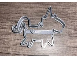 Unicorn Play-doh or cookie cutter
