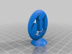 Unreal Logo Statue
