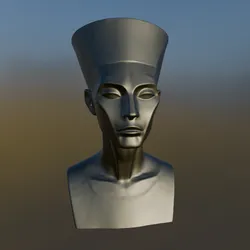 Ancient Egyptian Bust Sculpture