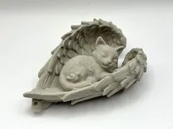Angel Kitten Ornament