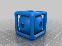 Ball in hollow Sphere in Box