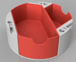 Base with drawers for Galileo microscope