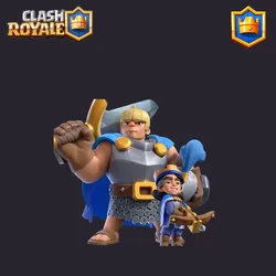 Characters & Creatures STL indir - Caballero Dorado y Reina Arquera Clash Royale - 3DImpresions