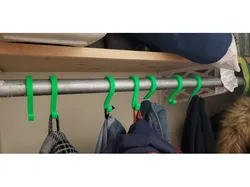 Coat hook For Pole/rod