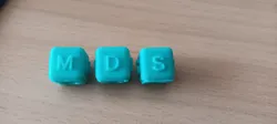 Customizable Letter Beads for Hoodie Drawstrings – OpenSCAD Included