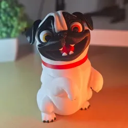 Digital Art STL Descărcare - Pug Dog - By Colors - Aslan3D